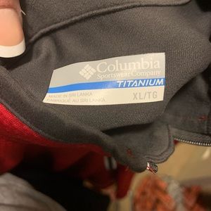 Men’s Columbia thin quarter zip